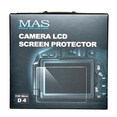 MAS LCD skydd Nikon D4 glas