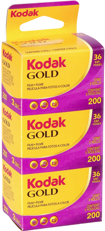 Kodak Gold 200 135/36-film 3-pack 