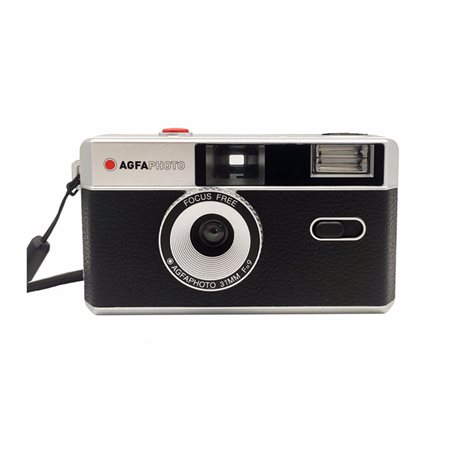Agfa analog kamera 35 mm svart
