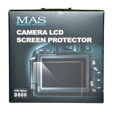 MAS LCD skydd Nikon D800 glas