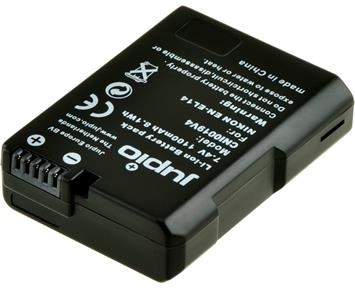 Jupio Ersättningsbatteri EN-EL14A 1100mAh Li-ion för Nikon (CNI0019V4)