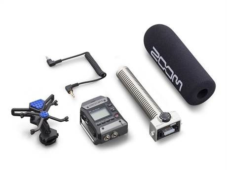 Zoom F1-SP Field Recorder + Shotgun Mic 