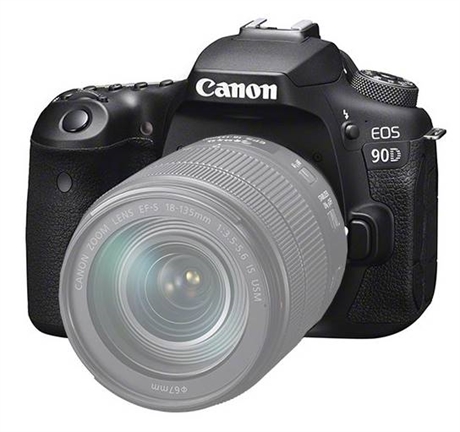 Canon EOS 90D Hus Svart