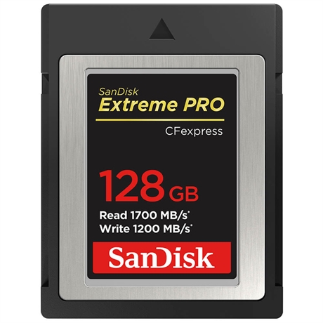 SanDisk Extreme Pro CFexpress Type B 128GB