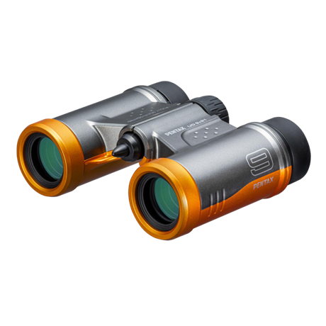 Pentax Binoculars UD 9x21 Gray Orange