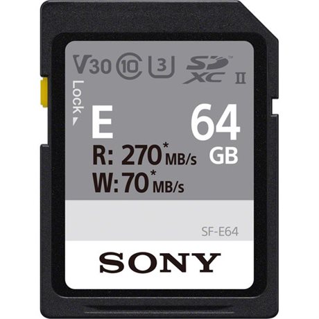 Sony SF-E 64GB SDXC UHS-II