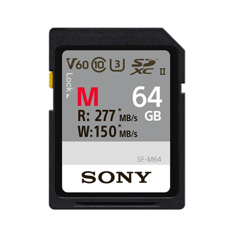 Sony SF-M 64gb SDXC UHS-II 