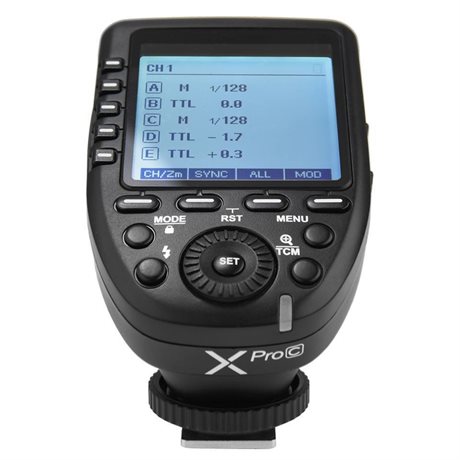Godox XPRO 2,4G TTL Radiosändare Canon