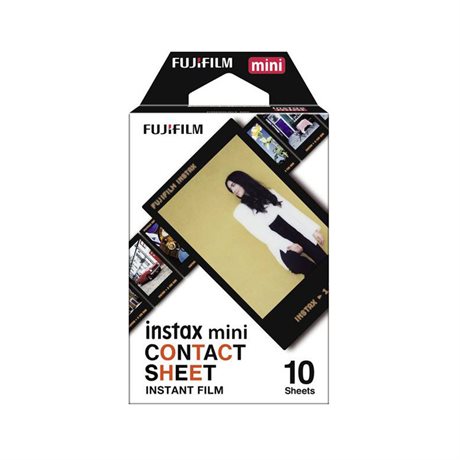 Fujifilm instax mini Contact Sheet Direktbildsfilm
