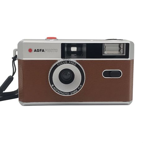 Agfa analog kamera 35 mm brun
