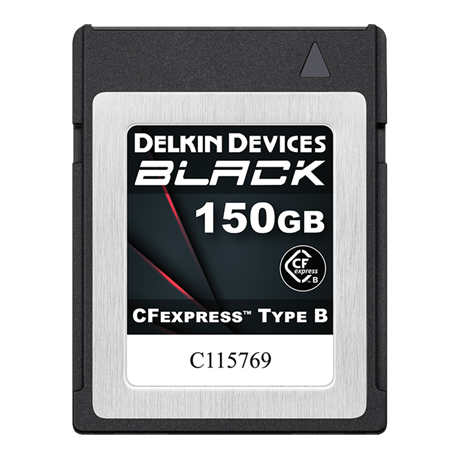 Delkin CFexpress BLACK R1725/W1530 150GB