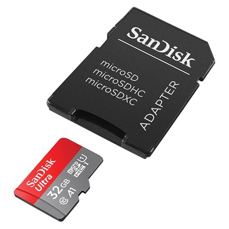 SANDISK MicroSDHC Ultra 32GB 120MB/s UHS-I Med adapter