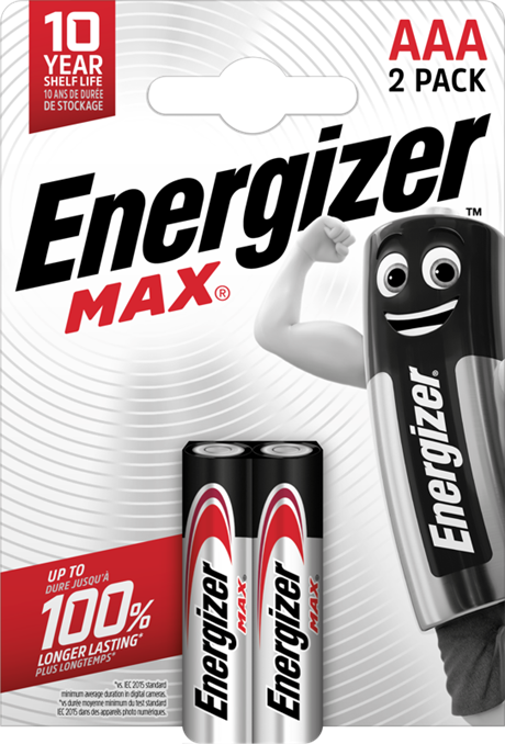 Energizer Max AAA 2-pack