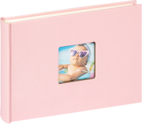 Fun Rosa Album 22x16 cm vita sidor