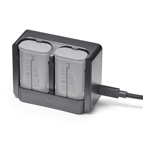 Leica USB-C Dubbelladdare BC-SCL6 (16059)
