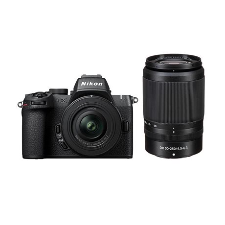 Nikon Z50 II kamerahus + Z DX 16-50mm f/3,5-6,3 VR + Z DX 50-250mm f/4,5-6,3 VR