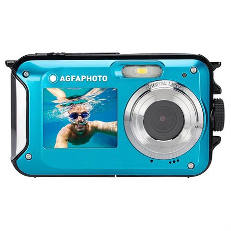 Agfaphoto WP8000 Kompaktkamera Waterproof Blå