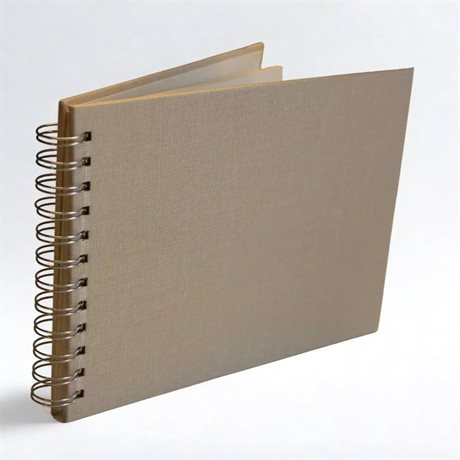 Estancia Moments Spiralalbum Ljus begie 17x23 cm vita blad