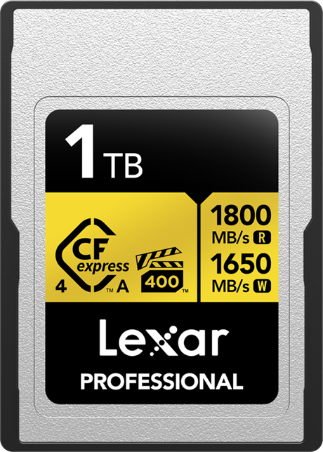 Lexar CFexpress Typ A Pro Gold R1800/W1650 1 TB