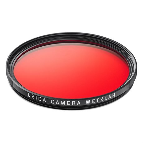 Leica Slim Filter Red E49 black (19696)