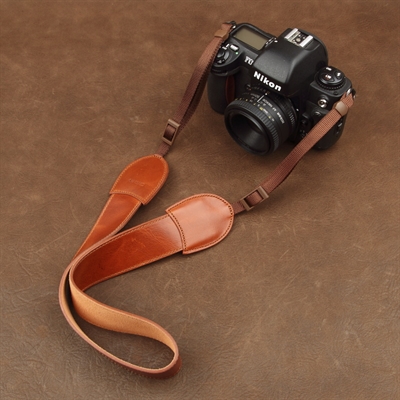 Cam-In Läderrem brun CAM2263