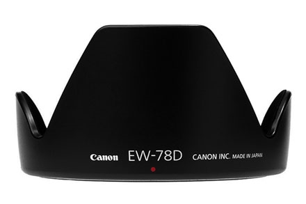 Canon EW-78D Motljusskydd