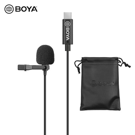 BOYA Mikrofon Lavalier BY-M3 USB-C 6m