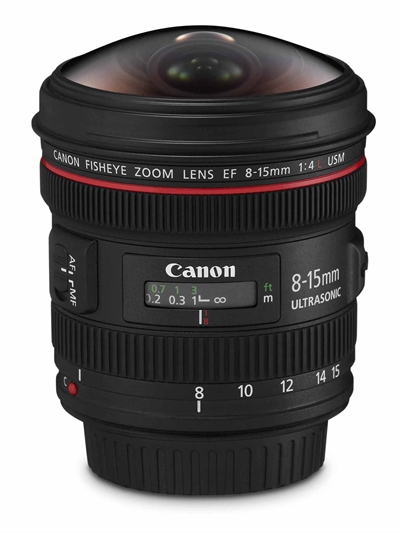 Canon EF 8-15/4L Fisheye USM