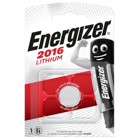 Energizer Lithium Miniature CR2016 1 pack