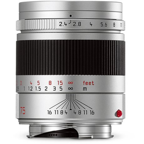 Leica Summarit-M 75/2,4 Svart