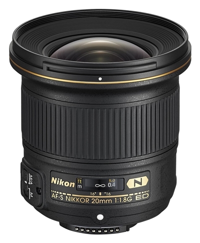 Nikon AF-S 20/1,8G ED