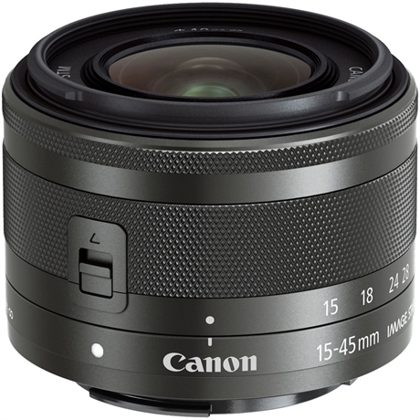 Canon EF-M 15-45/3,5-6,3 IS STM Svart