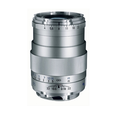 Zeiss Tele Tessar 4/85 Silver för Leica M