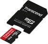 Transcend SDHC Micro UHS-1 64 Gb med adapter