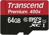 Transcend SDHC Micro UHS-1 64 Gb med adapter