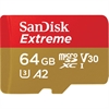 SANDISK MicroSDXC Extreme 64GB Adapter 160MB/s A2 C10 V30