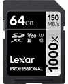 Lexar Pro 1000X SDHC R150/W90 64GB