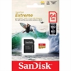 SanDisk MicroSDXC Extreme 64GB 160MB/s A2 C10 V30 UHS-I U3