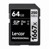 Lexar Professional SDXC Class 10 UHS-II U3 V60 1667x 64GB