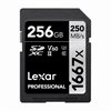 Lexar SDXC Pro 1667X 256GB 250MB/S UHS-II U3 V60