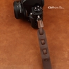 Cam-In Läderrem Classic mörkbrun bred CAM2405